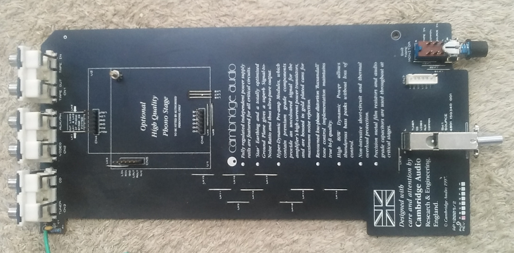 Original input selector card